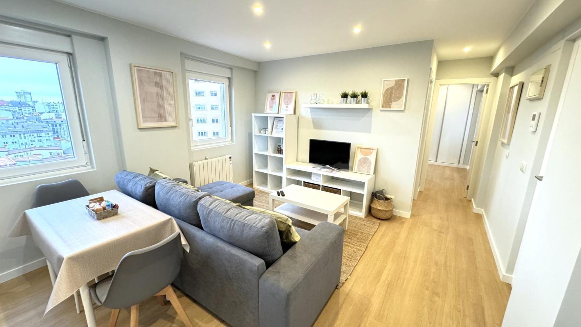 Acogedor Apartamento En Ronda Outeiro 210 A Coruña Buitenkant foto